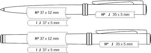 Téléchargez le gabarit de votre stylo publicitaire Stylo Personnalisé, Le Luxe à Votre Portée - delgado stylo personnalisé