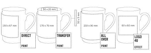 Téléchargez le gabarit de votre stylo publicitaire Mug Personnalise Pas Cher : Classic - mug personnalise pas cher