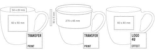 Téléchargez le gabarit de votre stylo publicitaire Mug Publicitaire Design : Appeal - mug publicitaire design