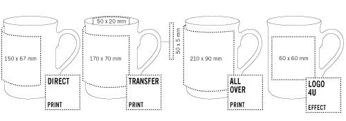 Téléchargez le gabarit de votre stylo publicitaire Mugs Publicitaires Express : Classic - mugs publicitaires express