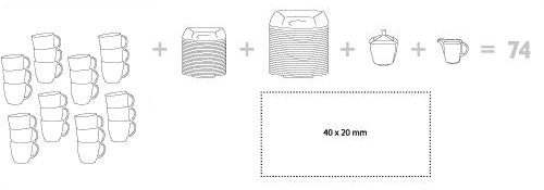 Téléchargez le gabarit de votre stylo publicitaire Service Tasse : Maxim Start-Up Box - service tasse