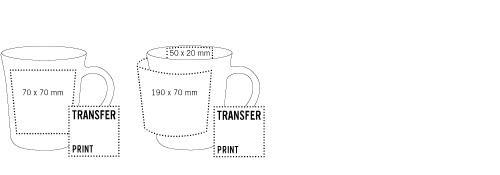 Téléchargez le gabarit de votre stylo publicitaire Tasse Originale : Verre Frozen Cup - tasse originale