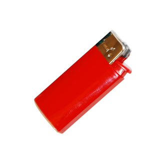 Briquet-publicitaire-rouge