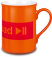 orange - mug classic