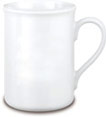 blanc - mug personnalise pas cher