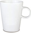 blanc - mug publicitaire