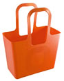 orange - sac cabas plastique design publicitaire