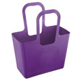 violet - sac cabas plastique design publicitaire