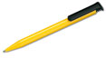 jaune dore-noir - stylo bille bon marché