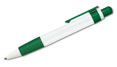 blanc-vert - stylo design personnalisé