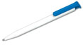 blanc-bleu cobalt - stylo personnalisé haute qualité