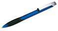 bleu icy - stylo plastique personnalisé