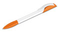 blanc-orange - stylo publicitaire design