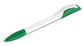 blanc-vert emeraude - stylo publicitaire design