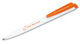 blanc-orange - stylo publicitaire discount
