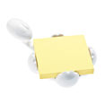 blanc - supports post-it publicitaires
