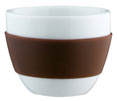 marron - tasse porcelaine espresso publicitaire