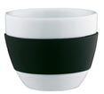noir - tasse porcelaine espresso publicitaire