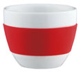 rouge - tasse porcelaine espresso publicitaire