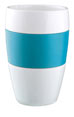 turquoise - tasses porcelaine pub